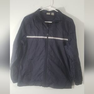 Prospirit Relective Windbreaker Jacket. Lightweight. Pinstripe Reflector. Size L